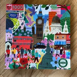 eeBoo London Life 1000 piece Puzzle
